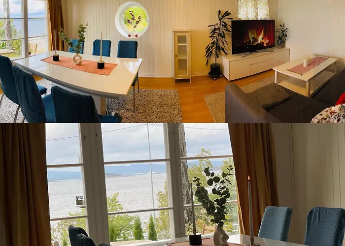 شقة Family Friendly 2 Bed With Sea View Located In Nordstrand For 5 Guests With A Garden And Grill With Sea View Just Beside The