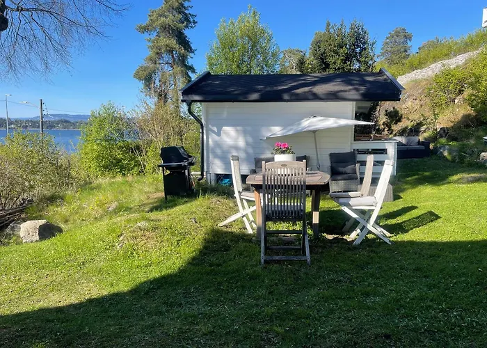Family Friendly 2 Bed With Sea View Located In Nordstrand For 5 Guests With A Garden And Grill With Sea View Just Beside The أوسلو